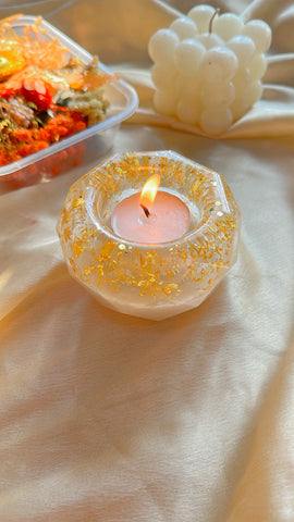 Octagonal T-light mold Octagonal T-light mold