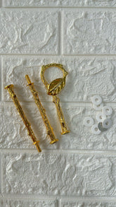 Leaf cake stand fitting