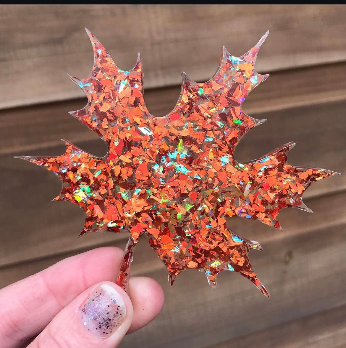 Maple leaf T-light Maple leaf T-light
