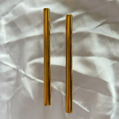 Gold plain handle Gold plain handle