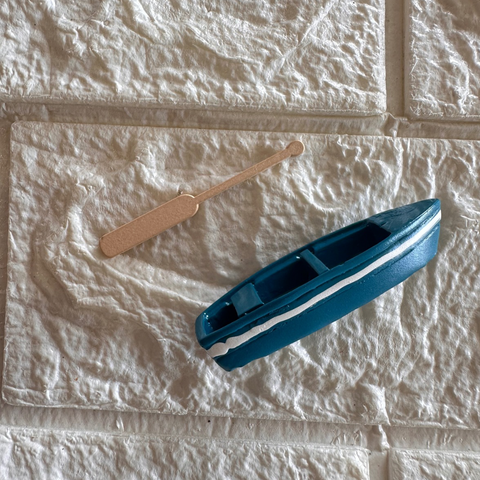 Blue Boat Miniature Blue Boat Miniature