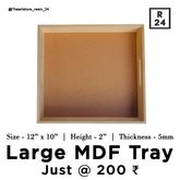 Large Mdf Tray