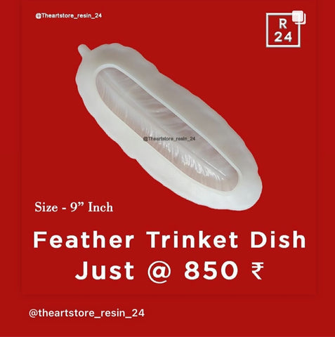 Feather Trinket Mold Feather Trinket Mold