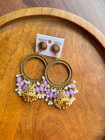 Dulls Jumkha Round lilac  /gold