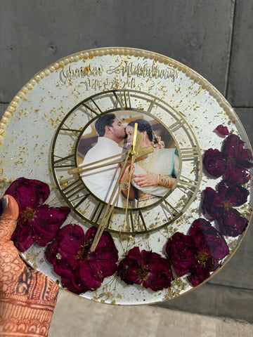 Varmala Clock – Wedding Garland