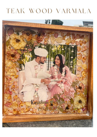 Teak Wood Varmala