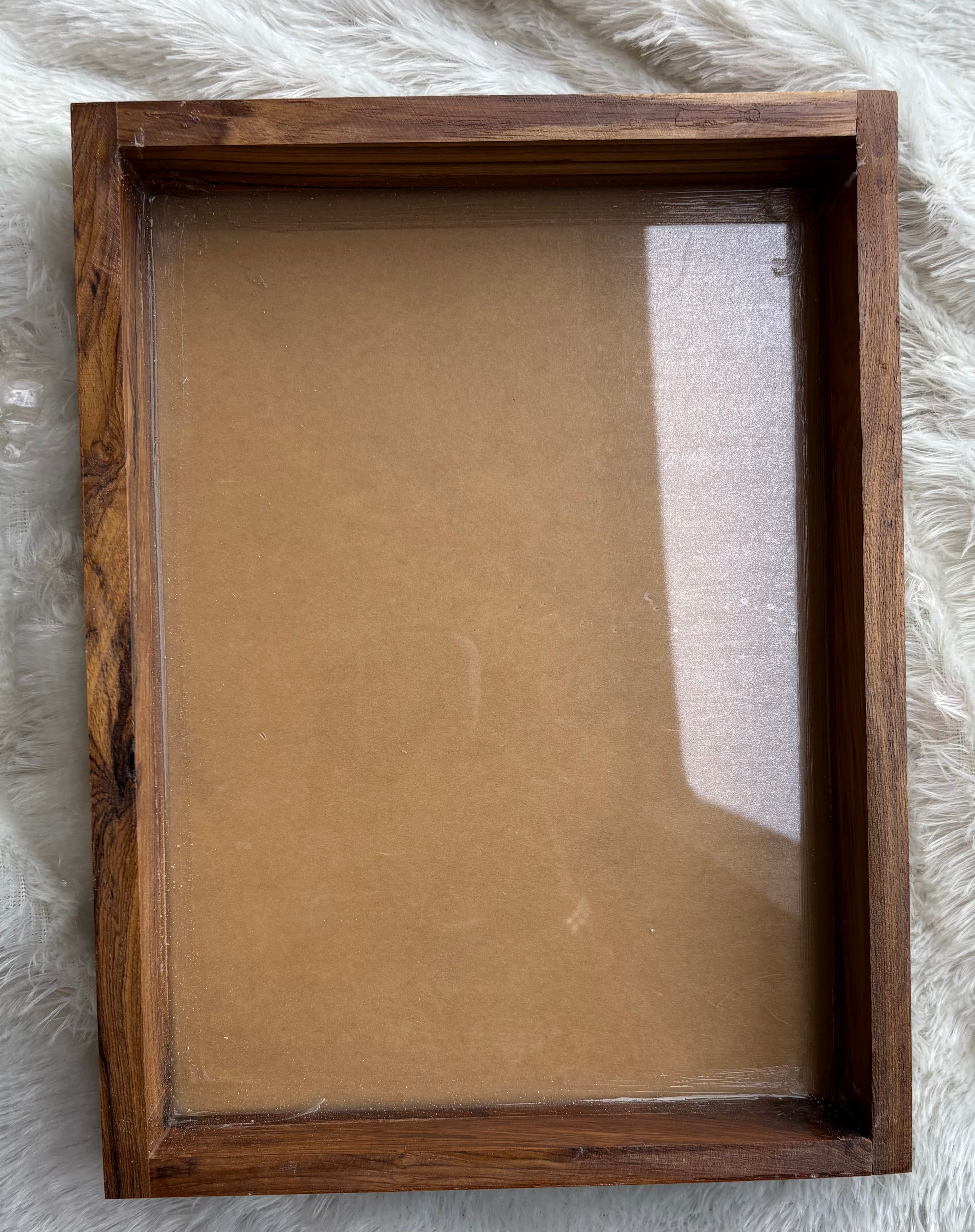 Rectangular Teakwood Frame – Resin24