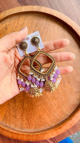 Dulls Jumkha Square lilac /gold