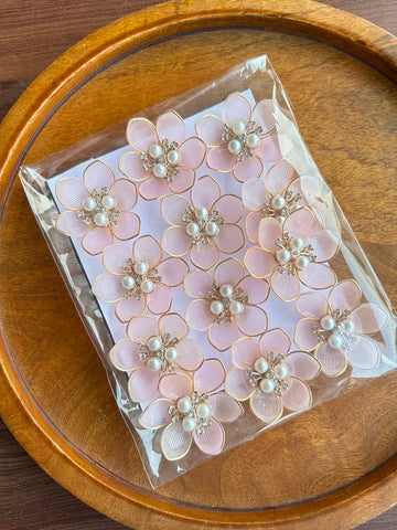 Designer Pearl Flower Lilac