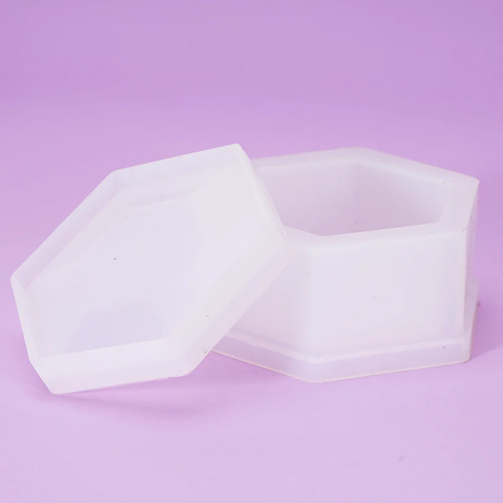 Hexagone Box Mold - Resin24