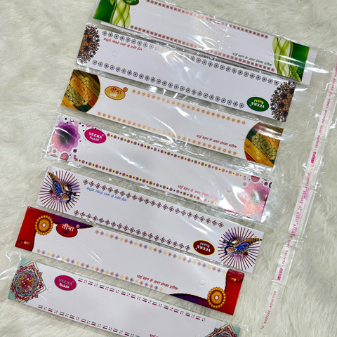 Rakhi packing strips