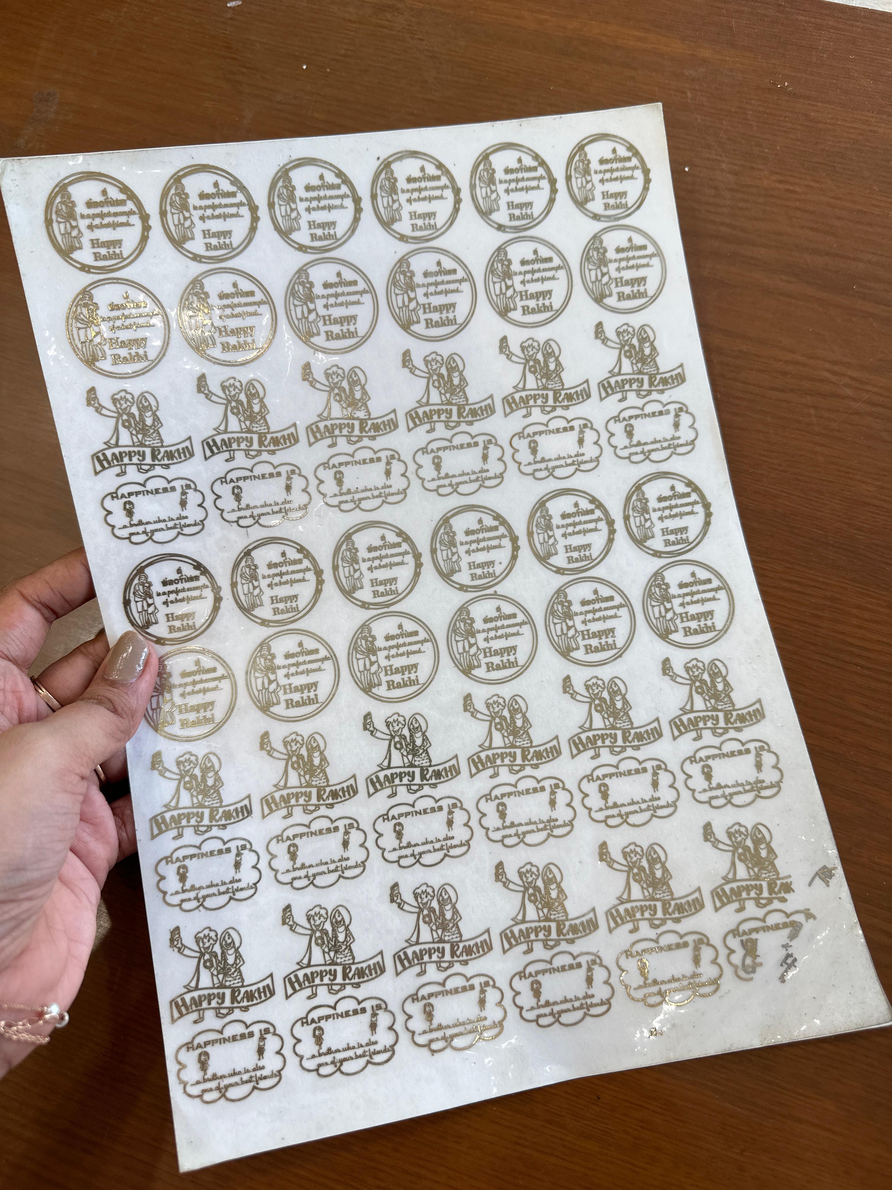 Metallic Stickers (defective) – Resin24