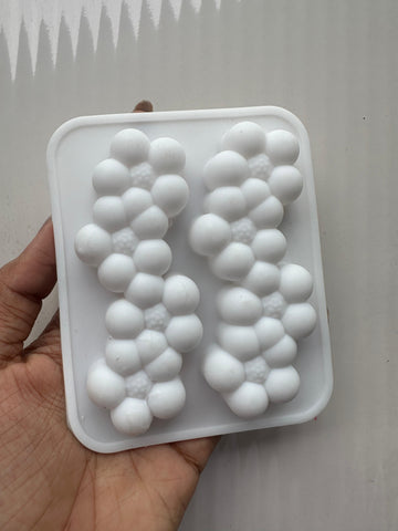 Bubble Flower Candle Mold