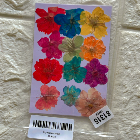 Dry Flower Sheet