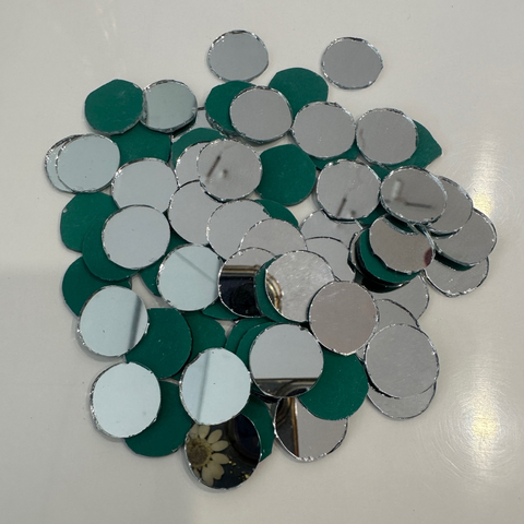 Round Shape Glass Mirror For Different Craft
