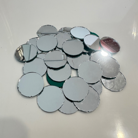 Round Shape Glass Mirror For Different Craft