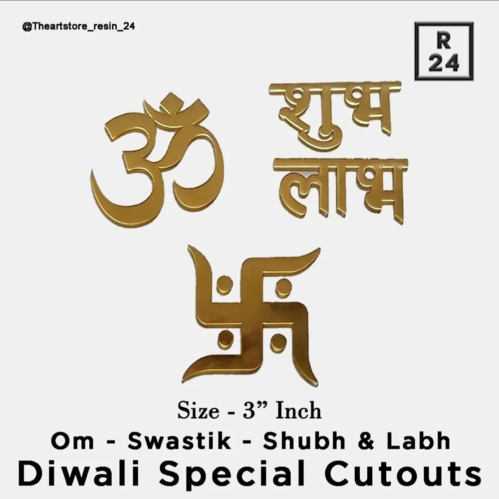 Diwali Special Cutouts - Resin24