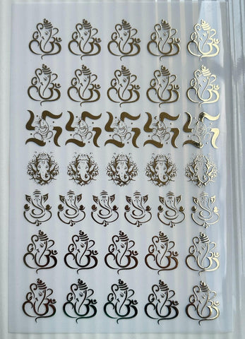 Swastik Ganesh Metal Insert Sheet