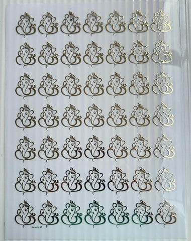 Ganesha Metal Insert Sheet