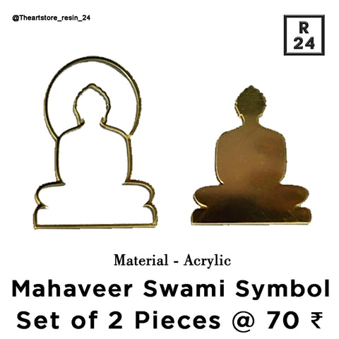 Mahavir Symbol - Resin24