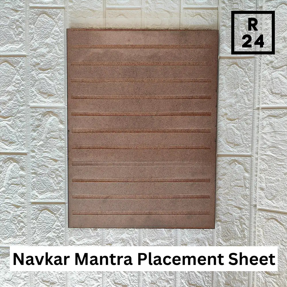 Navkar mantra placement sheet - Resin24