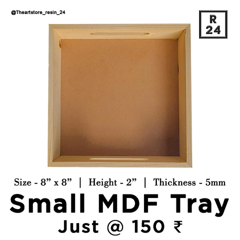 Small Mdf Tray - Resin24