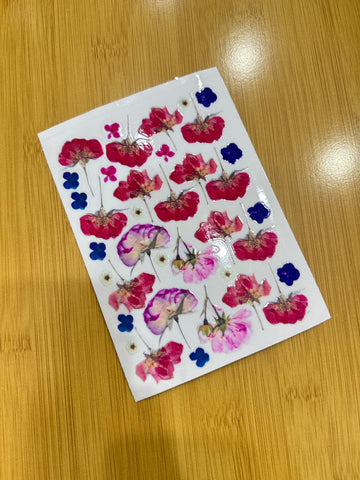 Floral Uvdtf Sticker U11