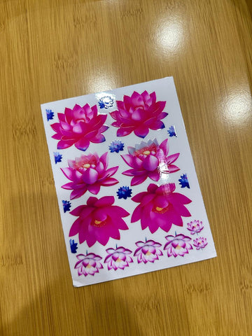 Floral Uvdtf Sticker U15