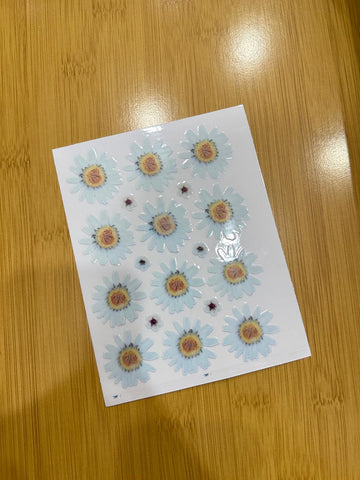 Floral Uvdtf Sticker U18