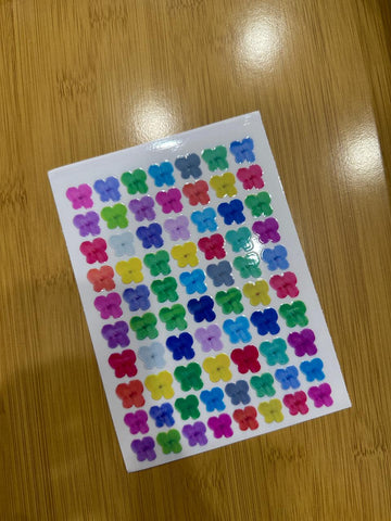 Floral Uvdtf Sticker U22