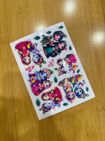Floral Uvdtf Sticker U28