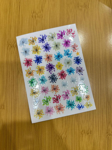 Floral Uvdtf Sticker U32