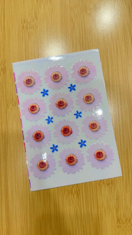 Floral Uvdtf Sticker U4