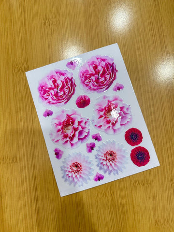 Floral Uvdtf Sticker U7