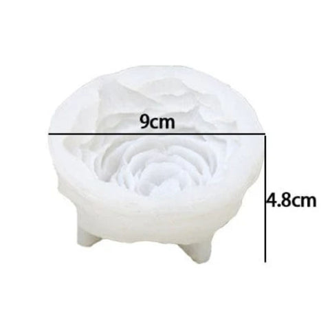 Peony Candle Mold