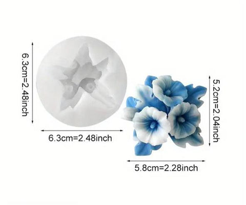 3 Floral Mold