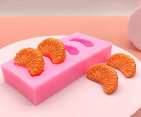 Orange Slice Candle Mold