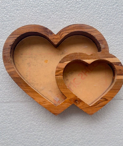 Heart Dual Teakwood Frame