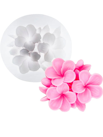 Plumeria Candle Mold