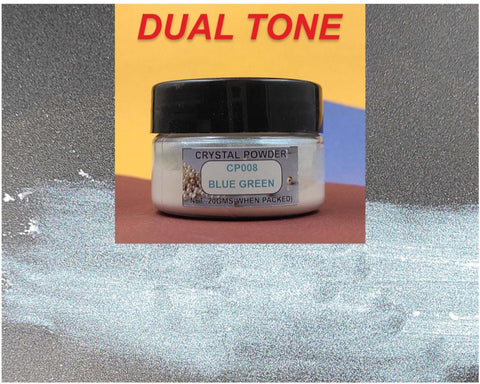 Crystal Powder Blue Green