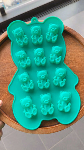 Cute Teddy Keychains Mold