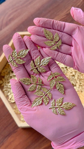 Textured Metal leaf