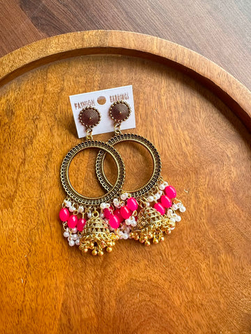 Dulls Jumkha Round Red /gold