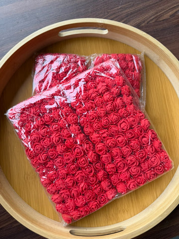 Rose 3d flower Red