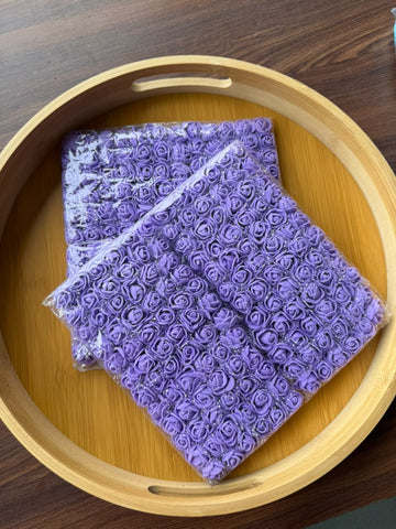 Rose 3d flower purple