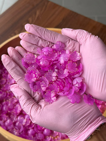 3D Flower Pink