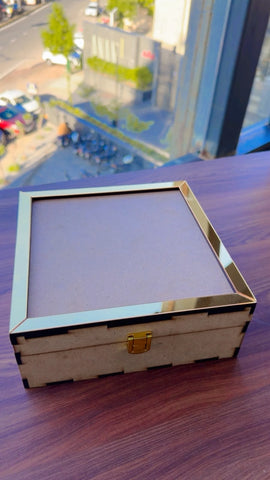 Resin box Mdf 8*8