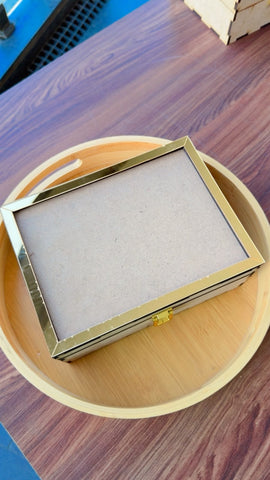 Resin Mdf box 8*6