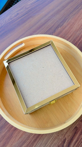 Resin Mdf box 6 inch