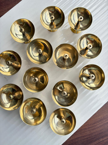 Brass Diya Holder